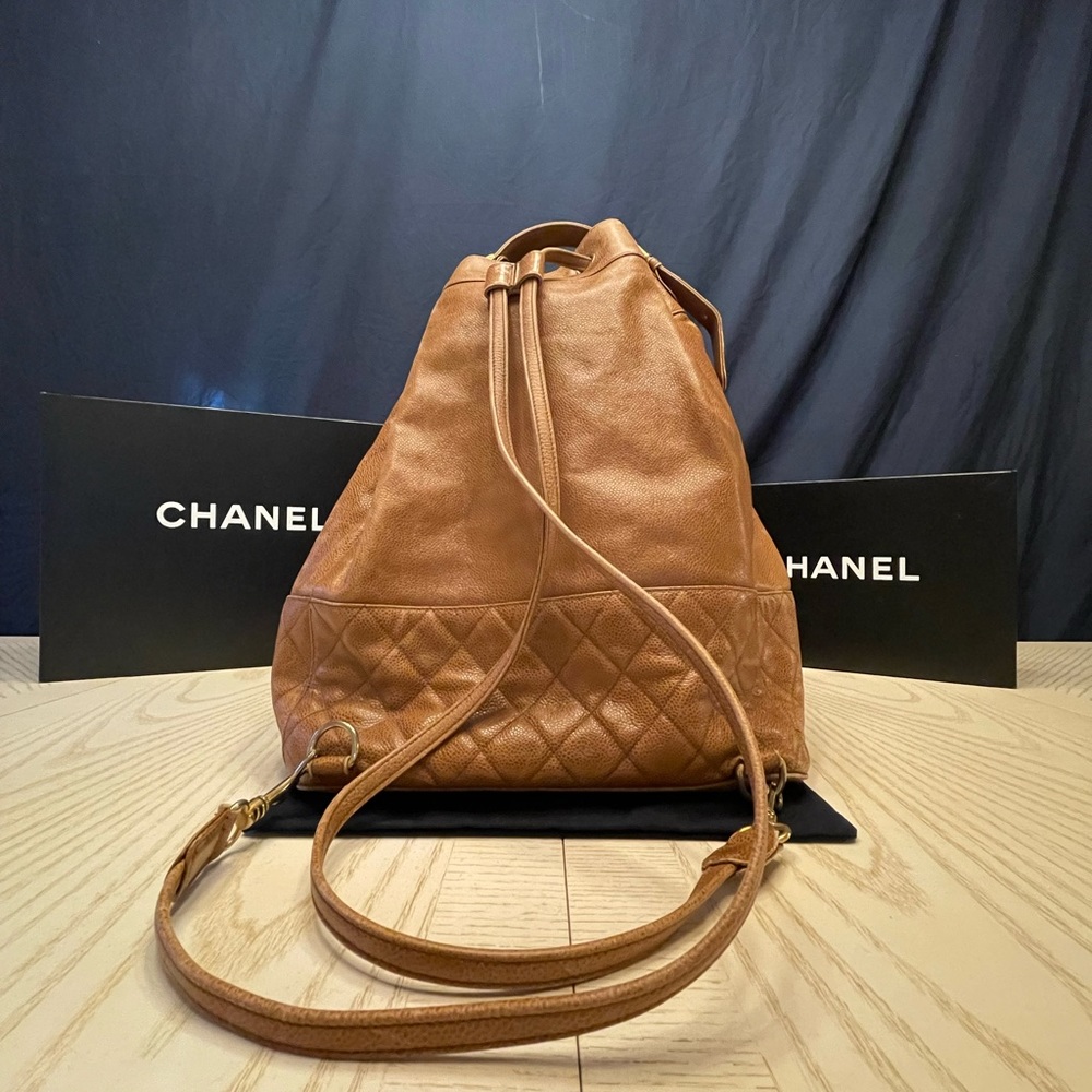 Authentic Chanel back back sling